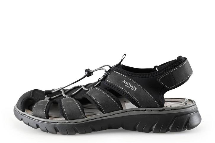 Rieker Sandalen in maat 45 Zwart | 5% extra korting, Kleding | Heren, Schoenen, Zwart, Zo goed als nieuw, Sandalen, Verzenden