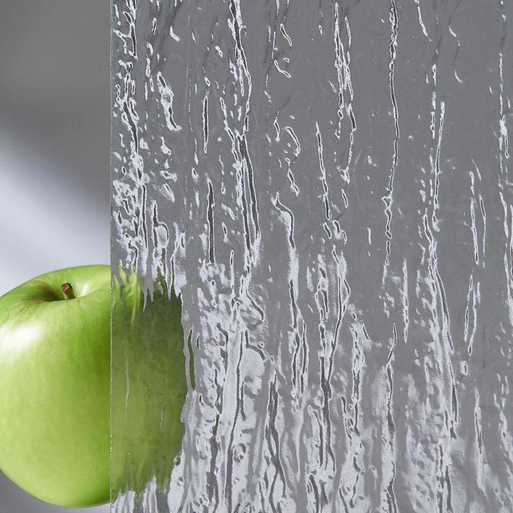 Enkel glas figuurglas Silvit blank 4mm, Doe-het-zelf en Bouw, Glas en Ramen, Nieuw, Verzenden