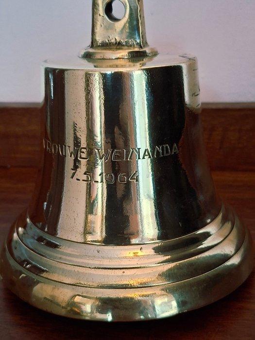 Cloche de quart - Bronze - Bateau de pêche, Antiek en Kunst, Curiosa en Brocante