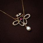 Sans prix de réserve - Collier avec pendentif - 8 carats