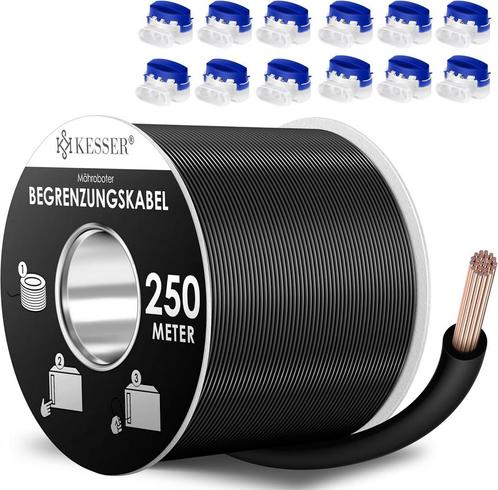 KESSER® Begrenzingskabel - 250m voor Robotmaaier / Grasmaaie, Doe-het-zelf en Bouw, Gereedschap | Overige machines, Verzenden