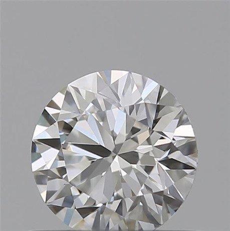 1 pcs Diamant (Naturelle) - 0.53 ct - Rond - E - VVS1 -, Handtassen en Accessoires, Edelstenen