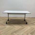 verrijdbare klaptafel, 160x80 vm, grijs - metaalkleur, Huis en Inrichting, Gebruikt