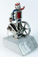 Demonstratiemodel van een viercilinder motor (Duitsland)