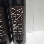 2024 Poggio Lucina Rosso di Montalcino - Toscane - 6 Flessen, Verzamelen, Nieuw