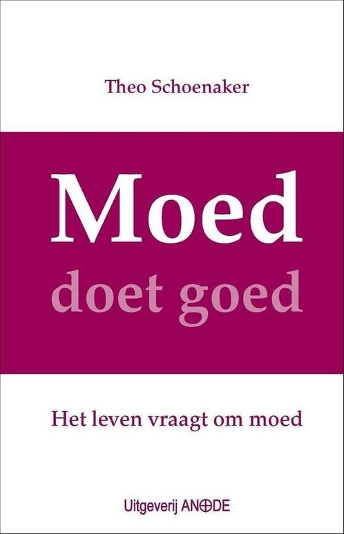 Moed doet goed 9789076907017 Theo Schoenaker, Boeken, Psychologie, Gelezen, Verzenden