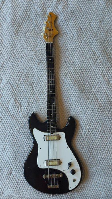 Jolana - Bass V - - Elektrische basgitaar - Tsjechië - 1970, Muziek en Instrumenten, Snaarinstrumenten | Gitaren | Akoestisch