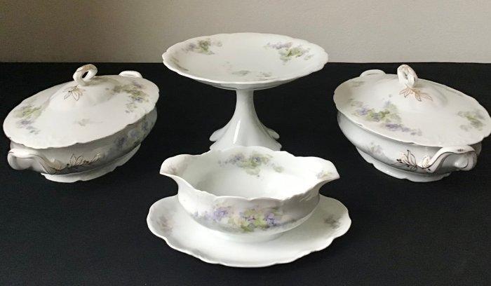 Thomas & Ens (Th. U. E.) - Service de dîner (4) - casserole, Antiquités & Art, Antiquités | Verre & Cristal