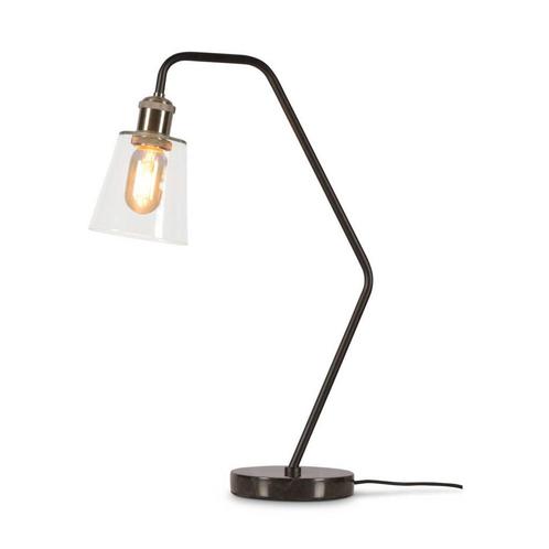 its about RoMi - Tafellamp glas/marmer Paris, zwart, Huis en Inrichting, Lampen | Overige, Nieuw, Verzenden
