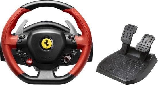 Thrustmaster Ferrari 458 Spider Racestuur Xbox One & Xbox..., Games en Spelcomputers, Spelcomputers | Xbox One, Zo goed als nieuw
