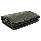 vidaXL Zwembadhoes 381 cm PE zwart, Verzenden, Nieuw