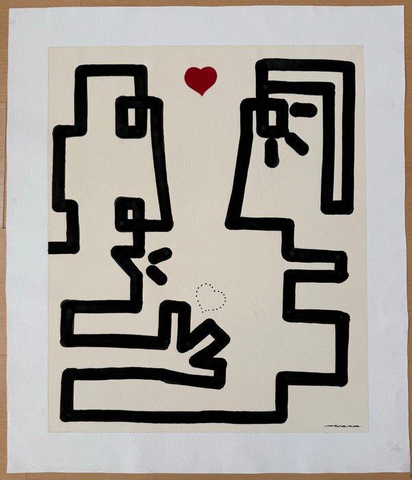 MrKas - “That’s the way Love goes”, Antiek en Kunst, Kunst | Schilderijen | Modern
