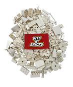 Lego - 300 White Bricks - 2020+