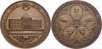 Bronze-medaille 1900 Wuppertal-elberfeld, Stadt, Postzegels en Munten, Penningen en Medailles, Verzenden