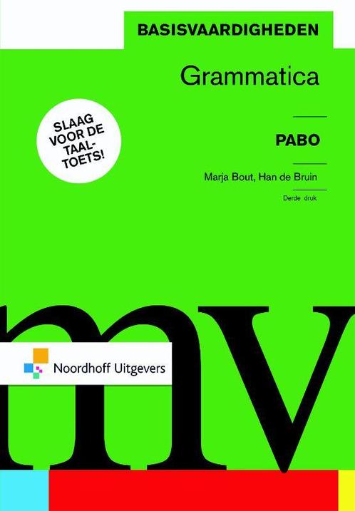 Basisvaardigheden grammatica / Vast Boek / Noordhoff, Boeken, Overige Boeken, Zo goed als nieuw, Verzenden