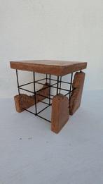 Wallavibe - D.B - Salontafel - Mini tafel kubus oranje -