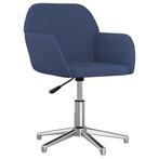 Kantoorstoel Blauw Stof - Retour Deal - Thuiswerk Promotie!, Verzenden, Nieuw, Blauw, Bureaustoel