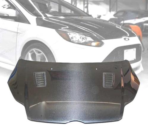 Capot Pour Ford Focus Avec Prise DAir Look Rs 12-15 Carbone, Auto-onderdelen, Carrosserie, Verzenden