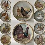 Limoges France - Franklin Mint - Wandbord (10) - Game Birds