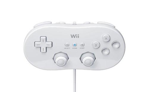 Nintendo Wii Classic Controller - White, Games en Spelcomputers, Spelcomputers | Nintendo Wii, Verzenden