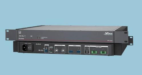 Extron XPA 4002 70v - 2x 400 Watt — Cosmetische staat: B -, TV, Hi-fi & Vidéo, Amplificateurs & Ampli-syntoniseurs, Enlèvement ou Envoi