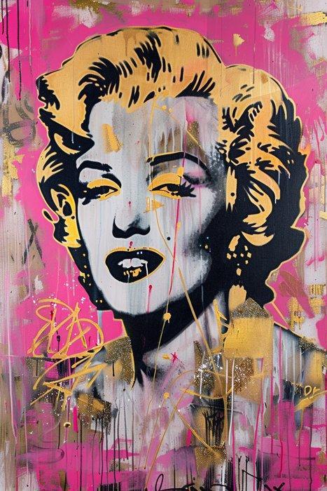 Dine Chanima (XX-XXI) - (XXL Giant) Urban Hollywood Art, Antiek en Kunst, Kunst | Designobjecten