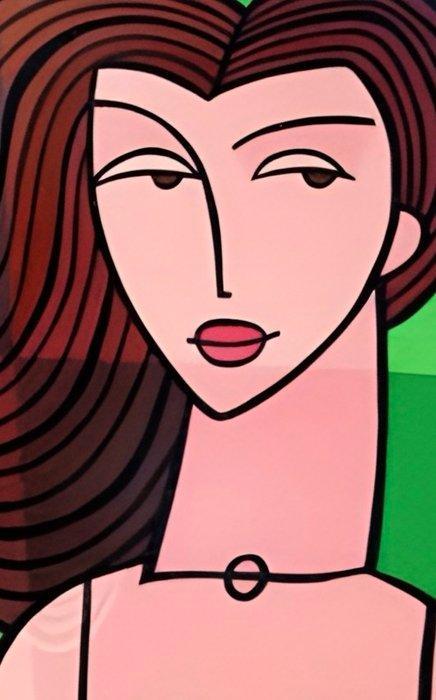 Jacqueline Schäfer (1971) - Portrait of a hopeful desire, Antiek en Kunst, Kunst | Schilderijen | Modern