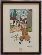 Moulinsart - Lithographie -75e anniversaire de Tintin -TL -, Boeken, Stripverhalen, Nieuw