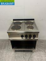 RVS Zanussi 4 Pits Elektrisch Fornuis 400V Horeca, Ophalen of Verzenden