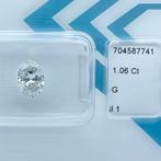 Zonder Minimumprijs - 1 pcs Diamant (Natuurlijk) - 1.06 ct -, Handtassen en Accessoires, Edelstenen, Nieuw