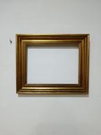 Lijst- Gouden houten lijst, bladgoud - Hout - 53×43, Antiek en Kunst