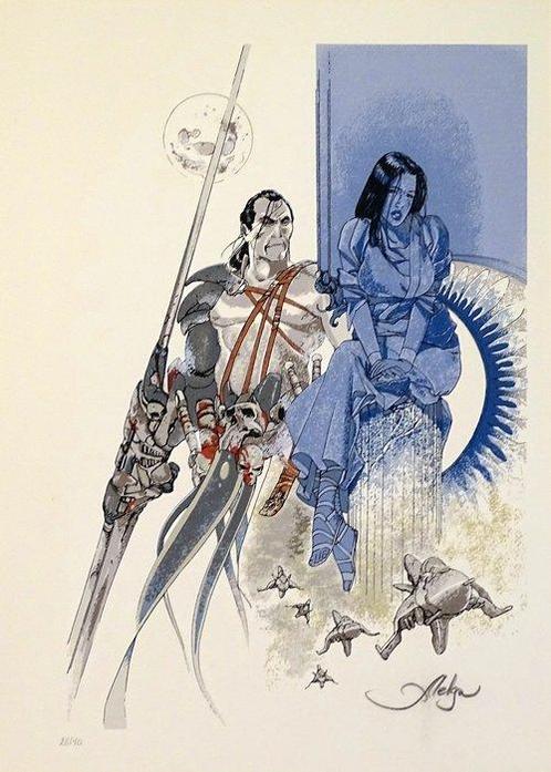 Gajic, Aleksa - 1 Offset Print - Fléau des Dieux, Boeken, Strips | Comics