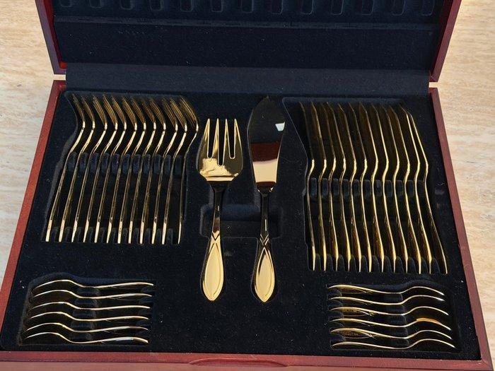 Solingen - Visbestekset voor 12 personen (38) - SBS Solingen, Antiek en Kunst, Antiek | Meubels | Tafels