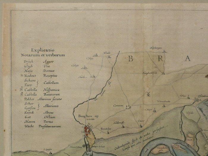 Pays-Bas - Bergen op Zoom, Schelde, Anvers, Métiers,, Boeken, Atlassen en Landkaarten