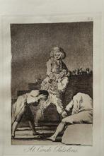 Francisco de Goya (1746-1828) after - Caprichos Blatt #33:, Antiek en Kunst