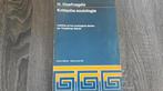 Kritische sociologie 9789014023458 Hoefnagels, Verzenden, Gelezen, Hoefnagels