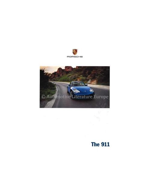 2004 PORSCHE THE 911 BROCHURE ENGELS (US), Livres, Autos | Brochures & Magazines, Enlèvement ou Envoi