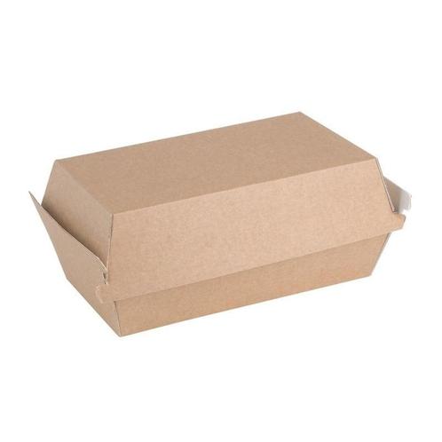 Hamburgerdoosjes | Composteerbaar Karton | 200 stuks |, Zakelijke goederen, Horeca | Keukenapparatuur, Nieuw in verpakking, Verzenden