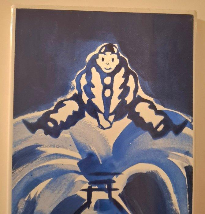 Emaillerie Belge - Emaille spa millennium jaar 2000 -, Antiquités & Art, Antiquités | Assiettes décoratives & Carrelages