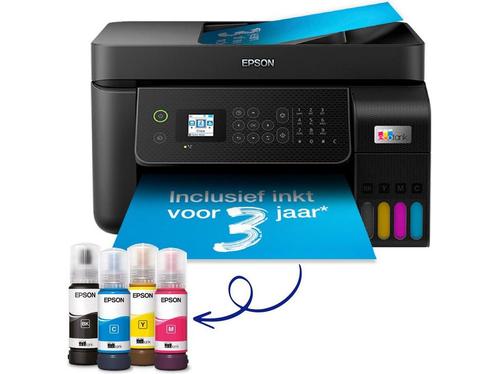 Epson EcoTank ET-4800 - All-In-One Printer - Inclusief tot 3, Computers en Software, Printers, Zo goed als nieuw, Verzenden