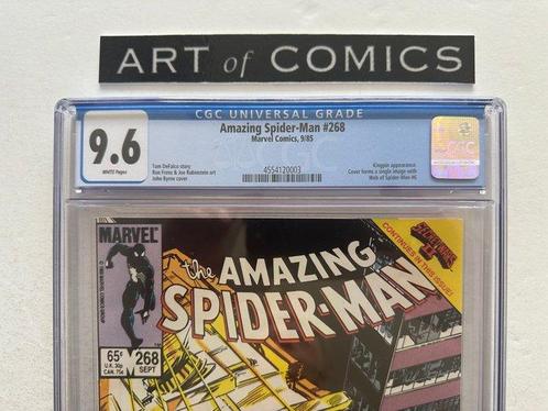 The Amazing Spider-Man #268 - CGC 9.6 - Kingpin appearance -, Boeken, Strips | Comics