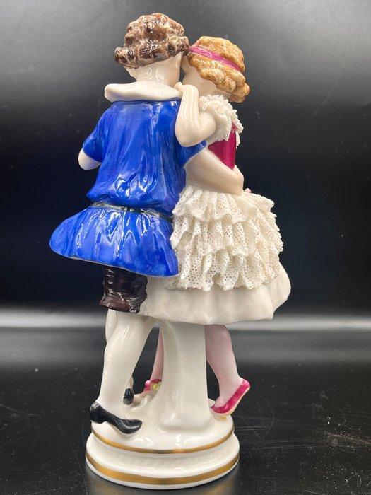 Porzellanfabrik E.&A. Müller - Beeldje - Couple de jeunes, Antiek en Kunst, Antiek | Glaswerk en Kristal