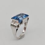 Spinel - Zilver - Ring, Antiek en Kunst