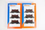 Roco H0 - 44074/44094 - Ensemble de wagons de marchandises, Hobby en Vrije tijd, Modeltreinen | H0, Nieuw