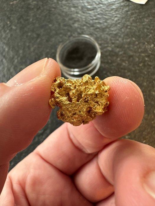 Goud Goud nugget- 11.49 g - (1), Verzamelen, Mineralen en Fossielen