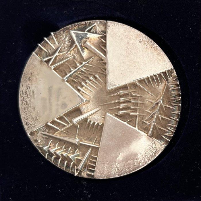 Arnaldo Pomodoro (1926) - Reliëf, Senza Titolo - 60 mm -, Antiek en Kunst, Antiek | Overige Antiek