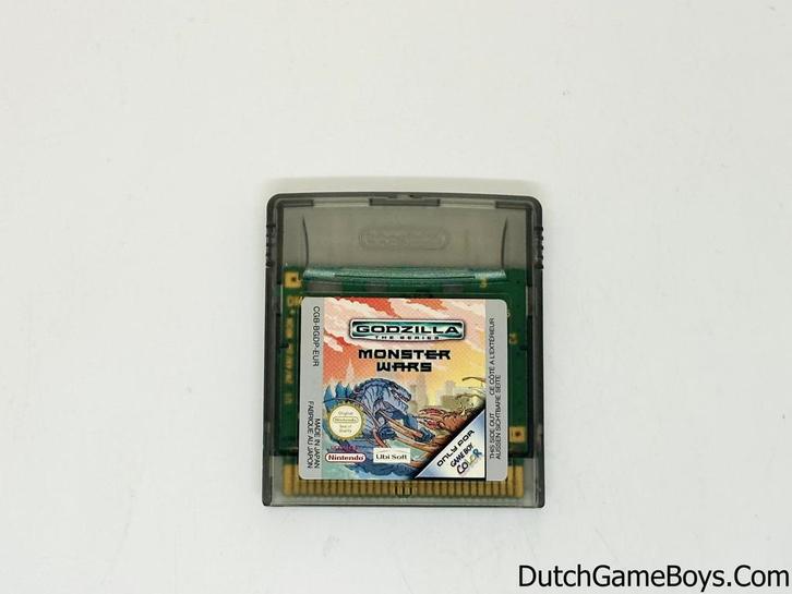 Gameboy Color - Godzilla - The Series - Monster War - EUR, Games en Spelcomputers, Games | Nintendo Game Boy, Gebruikt, Verzenden
