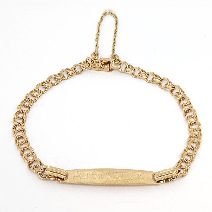 Armband - 18 karaat Geel goud, Handtassen en Accessoires, Armbanden