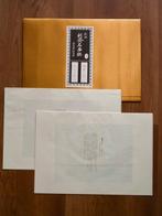 Mt. Fuji through a Fishing Net / Spring Picnic - Katsushika