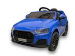 Audi Q7 elektrische kinderauto, 12 volt, rubber banden en me, Ophalen of Verzenden, Nieuw